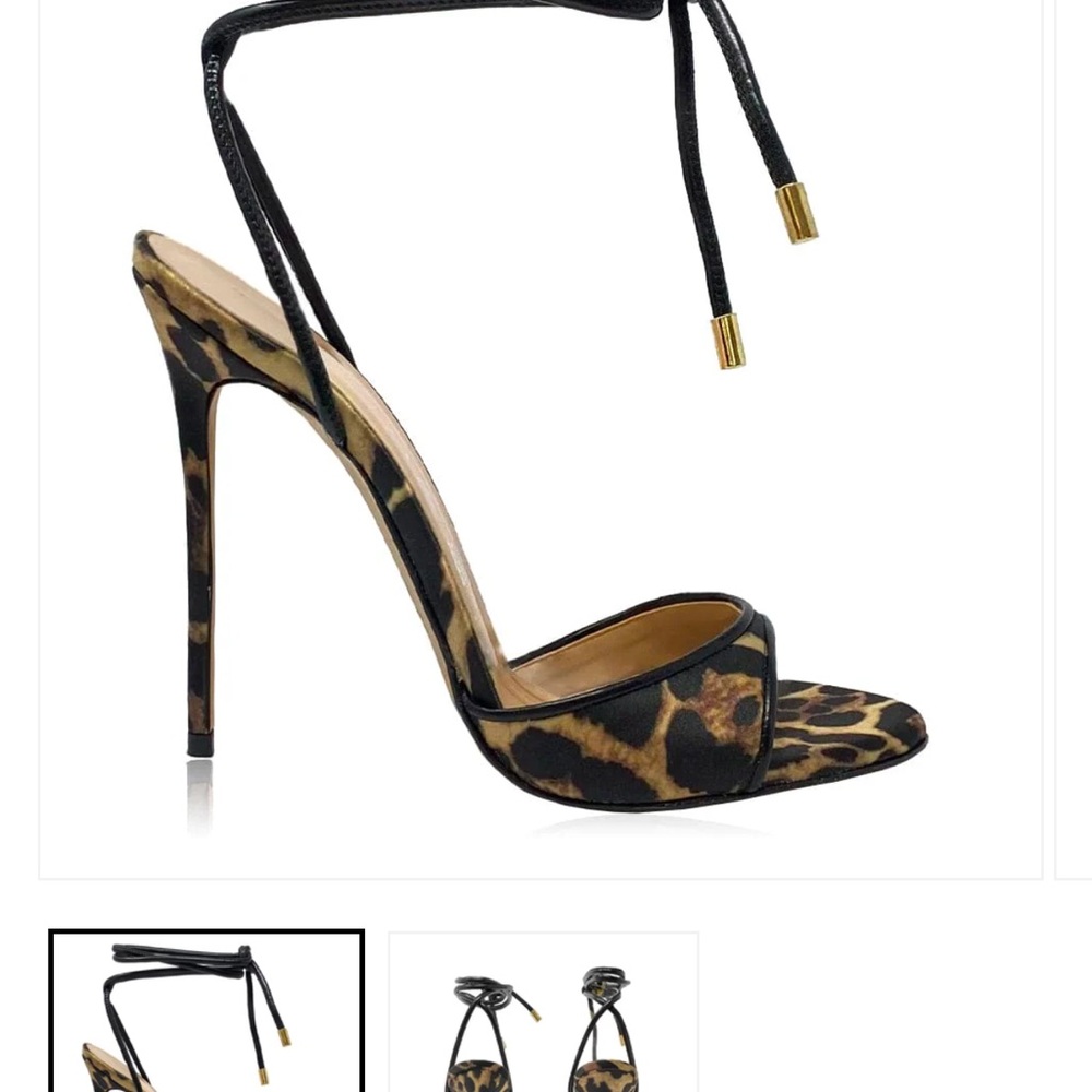 Cheetah print heels- Identita JOLIE ANIMALIER